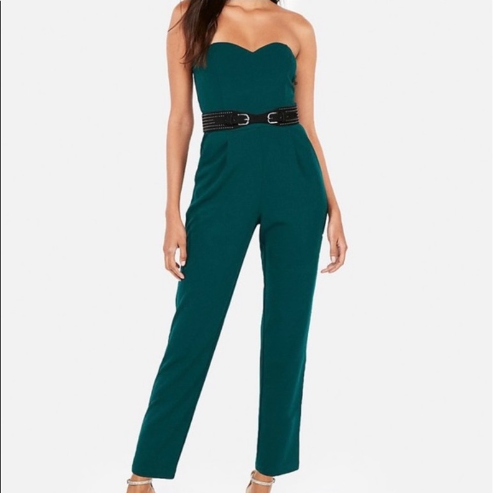 Dark Green Jumpsuit by Express